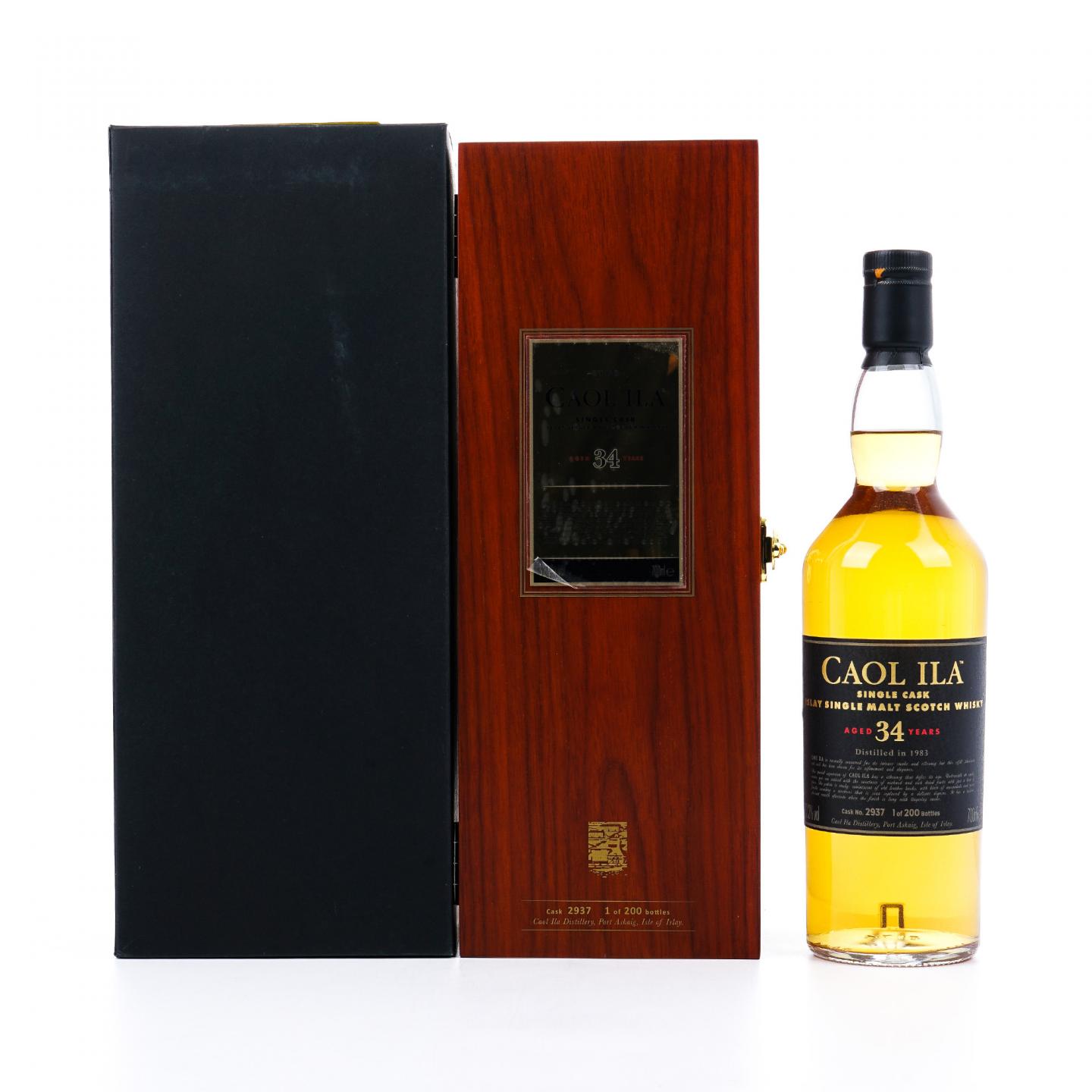 Caol Ila 卡尔里拉 34年 1983 单桶#2937