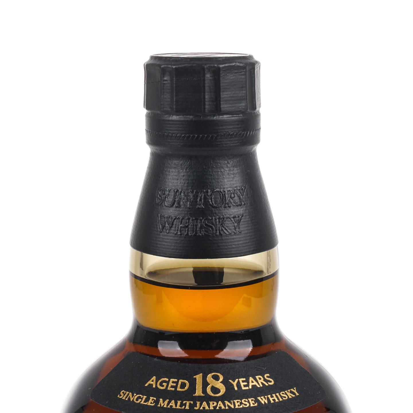 山崎 18年 金字黑标 single malt