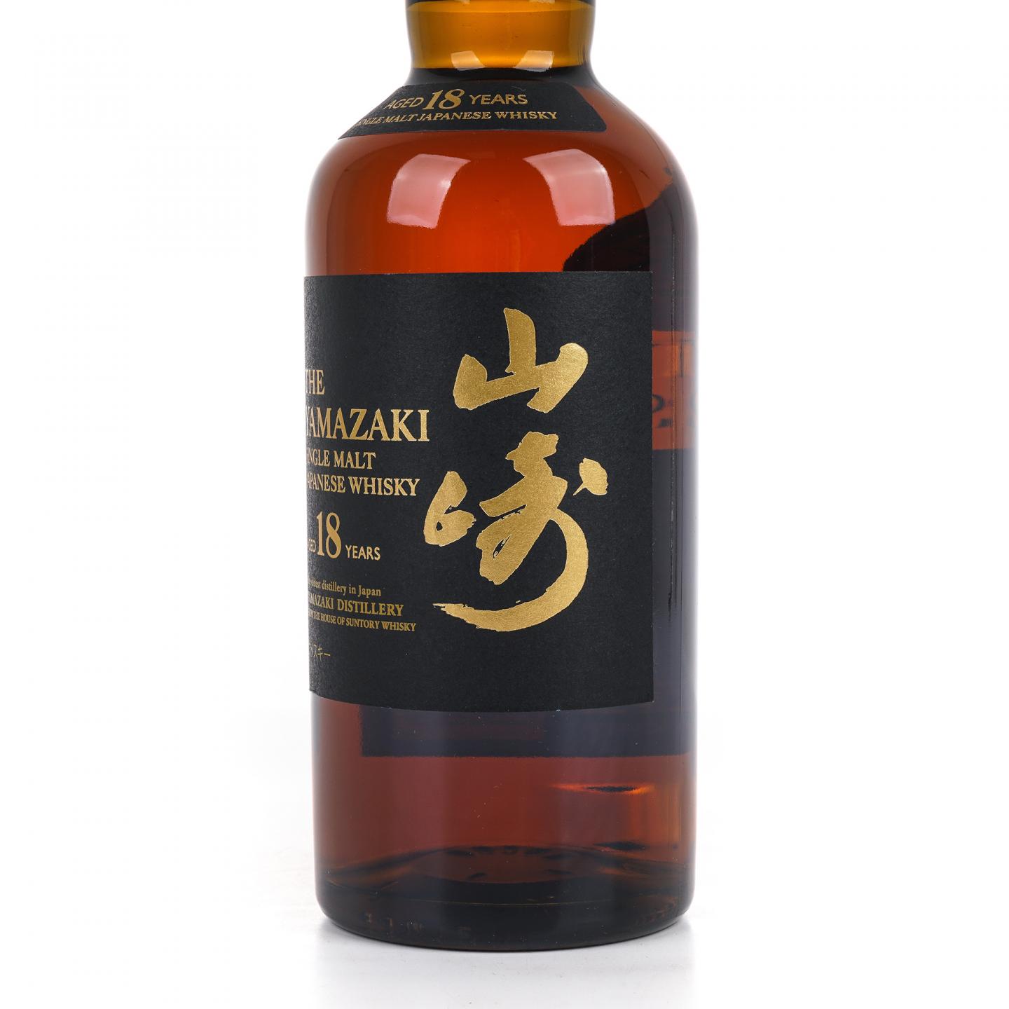 山崎 18年 金字黑标 single malt