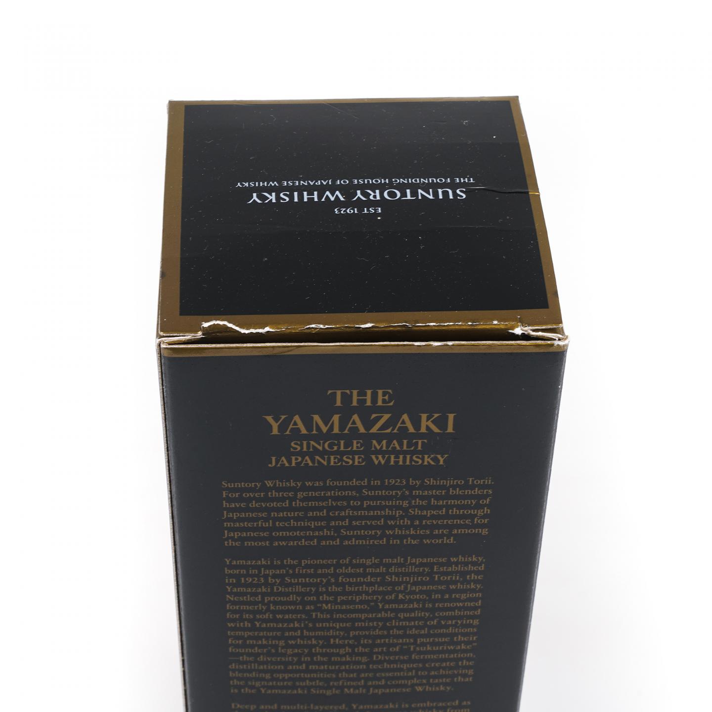 山崎 18年 金字黑标 single malt