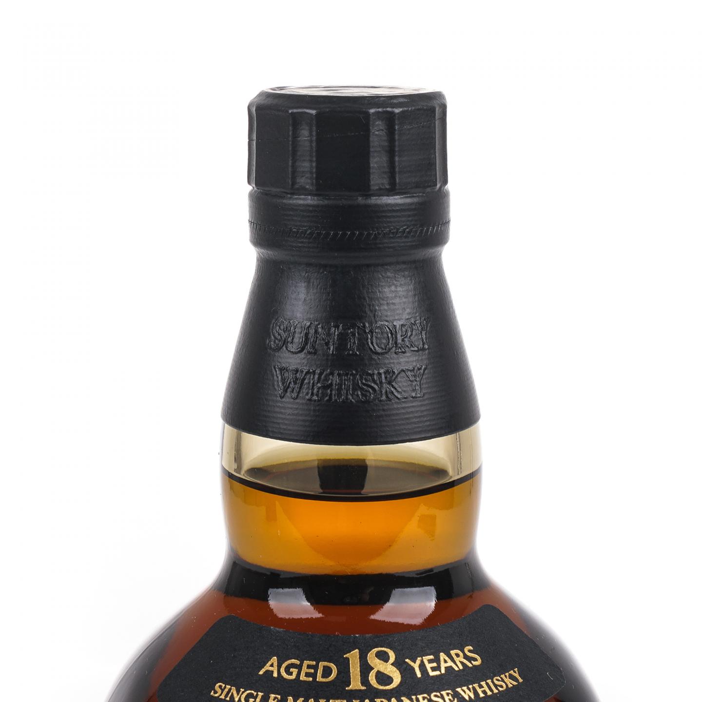 山崎 18年 金字黑标 single malt 700ml