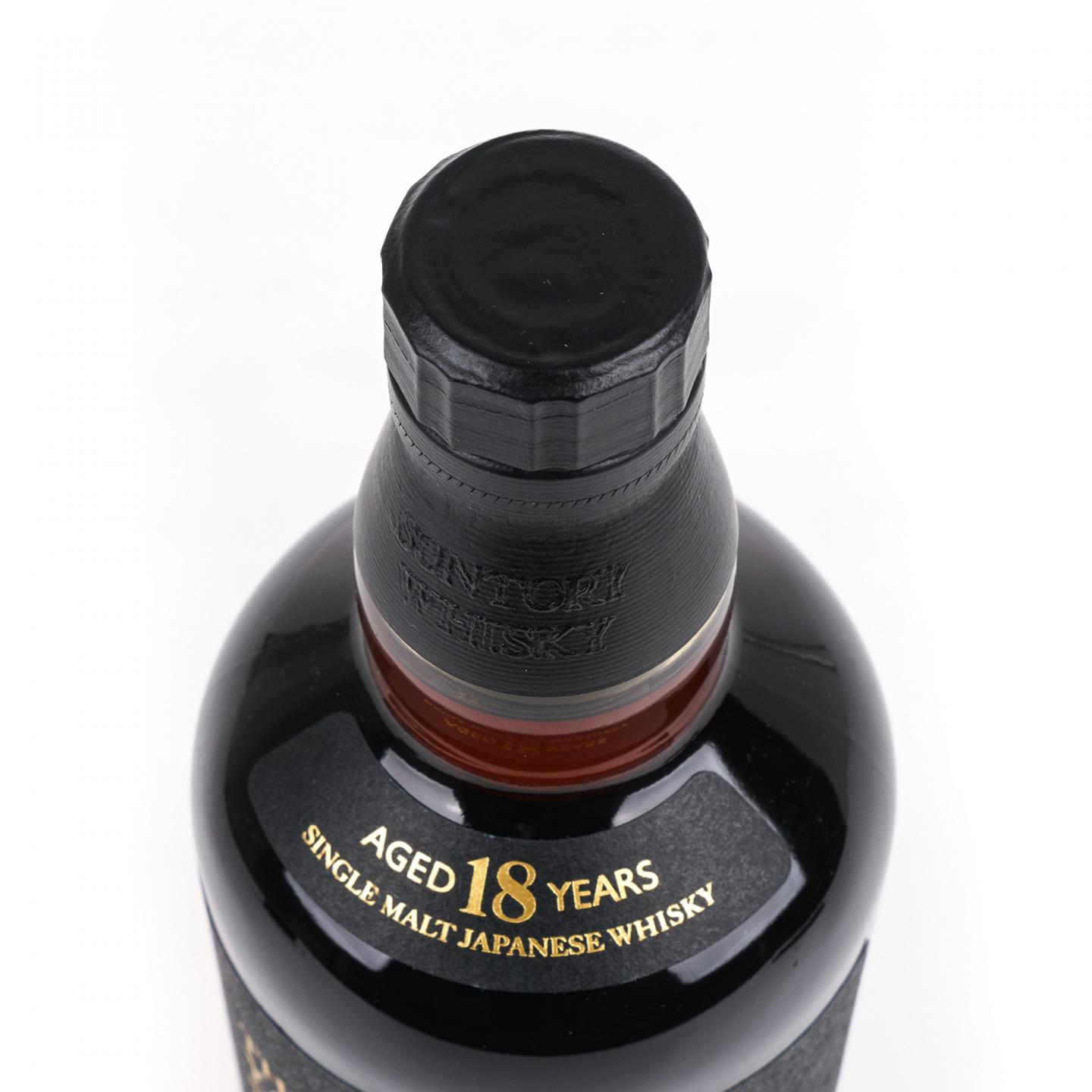 山崎 18年 金字黑标 single malt 700ml