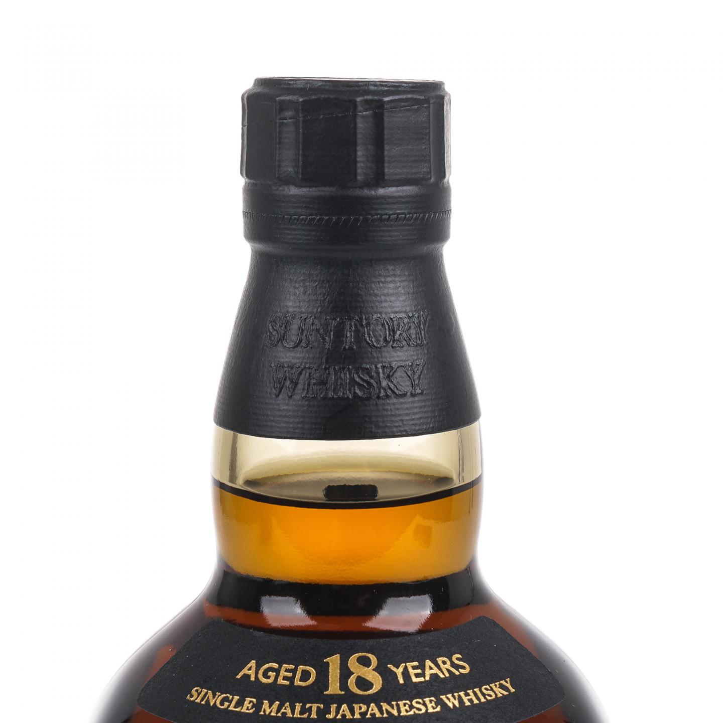 山崎 18年 金字黑标 single malt 700ML