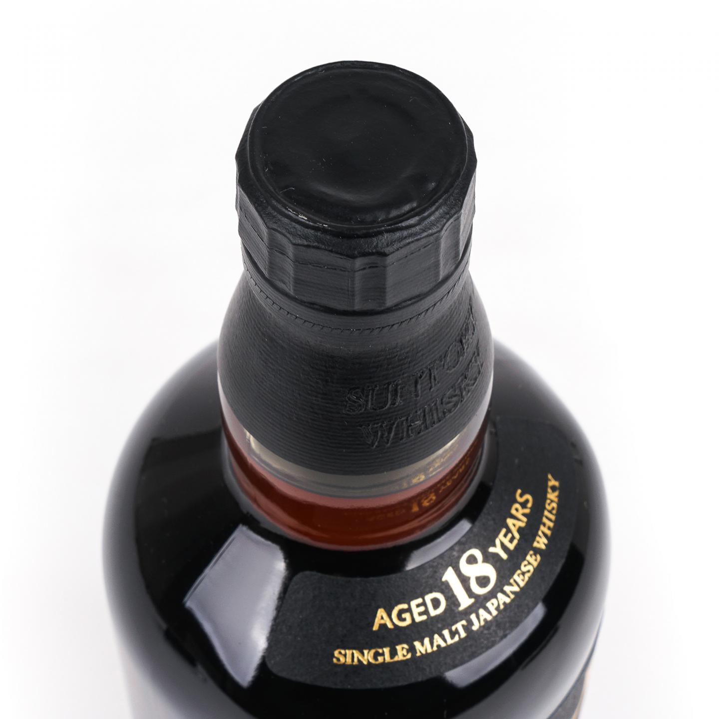 山崎 18年 金字黑标 single malt 700ML