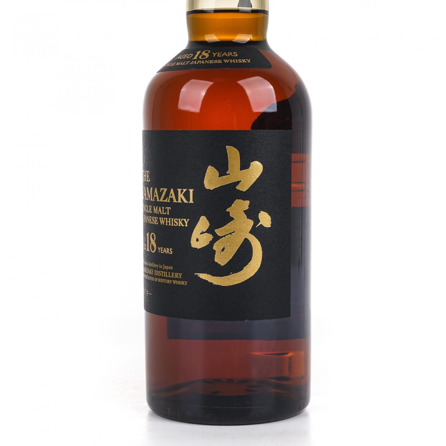 山崎 18年 金字黑标 single malt 700ML