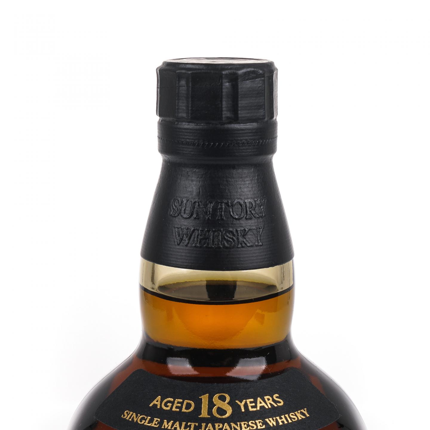 山崎 18年 金字黑标 single malt 43%