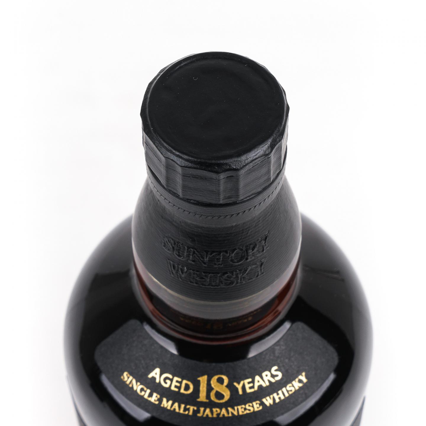 山崎 18年 金字黑标 single malt 43%