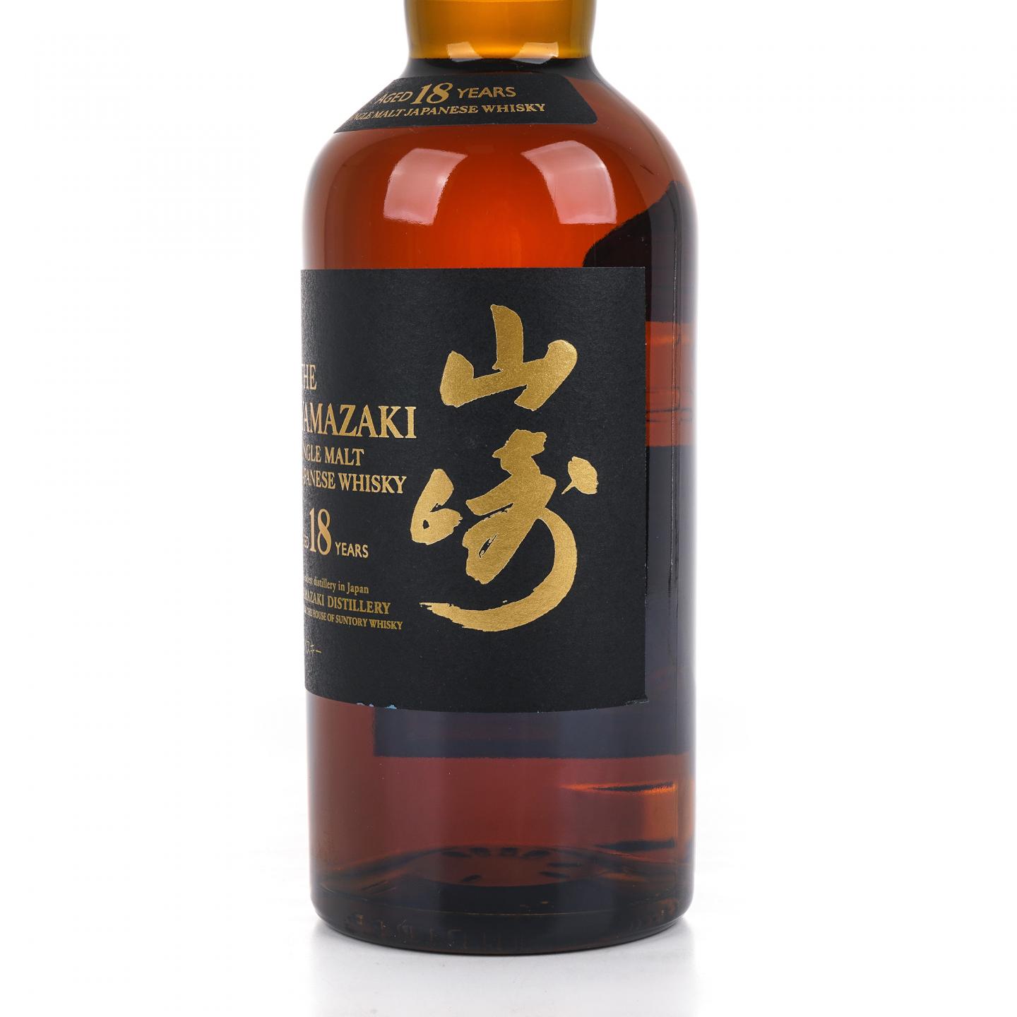 山崎 18年 金字黑标 single malt 43%