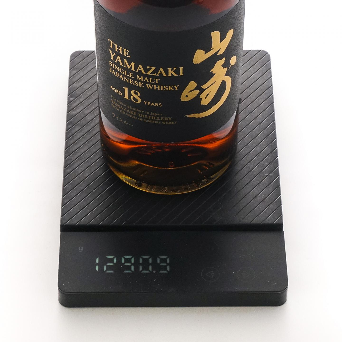 山崎 18年 金字黑标 single malt 43%