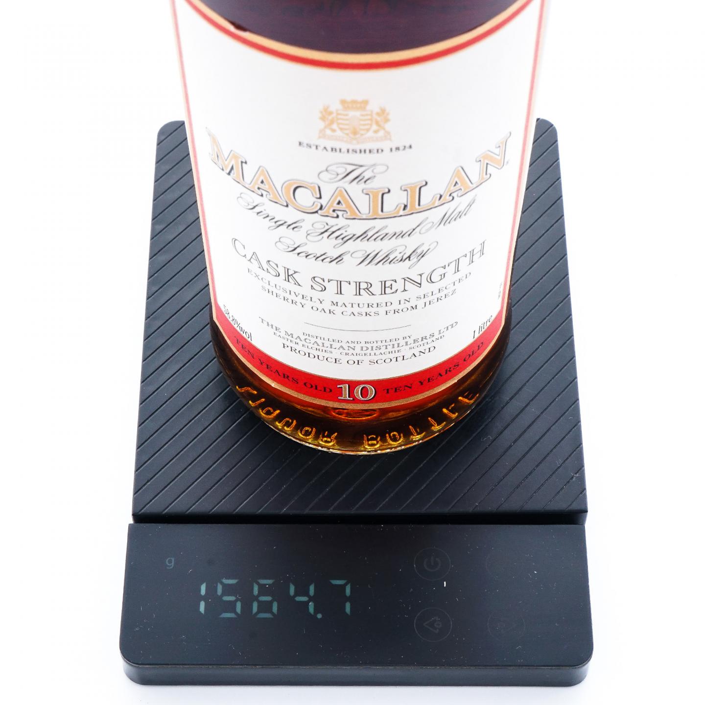 Macallan 麦卡伦 10年 桶强 1L 58.8%Vol.