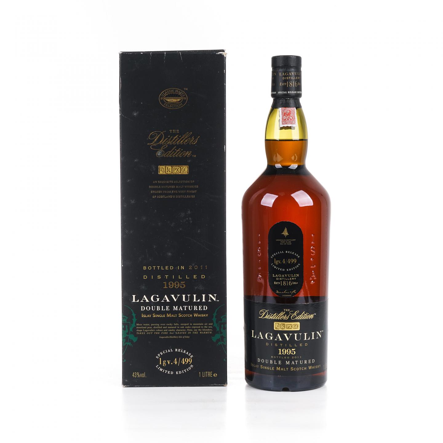 Lagavulin 乐加维林 1995-2011 DE 1升装
