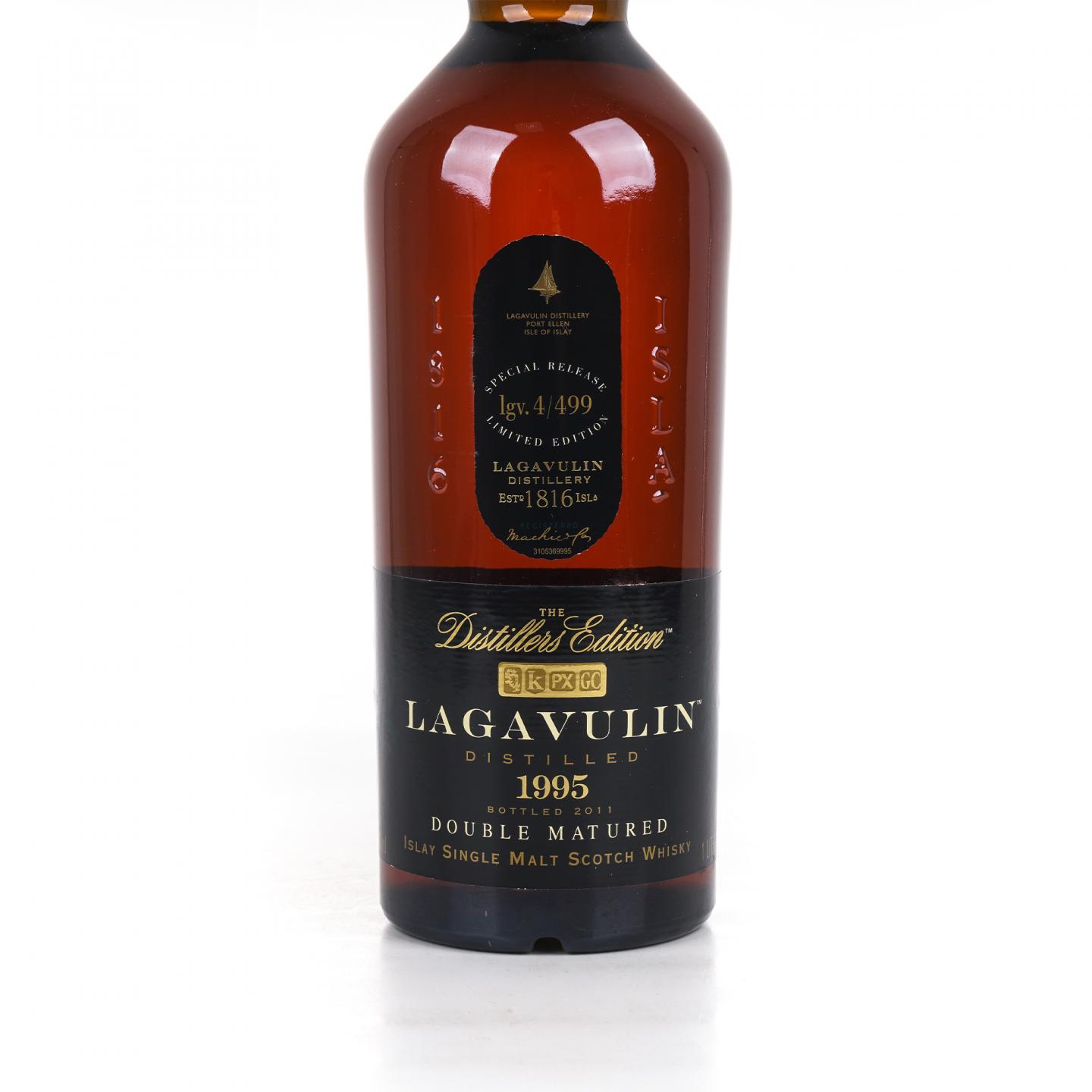 Lagavulin 乐加维林 1995-2011 DE 1升装