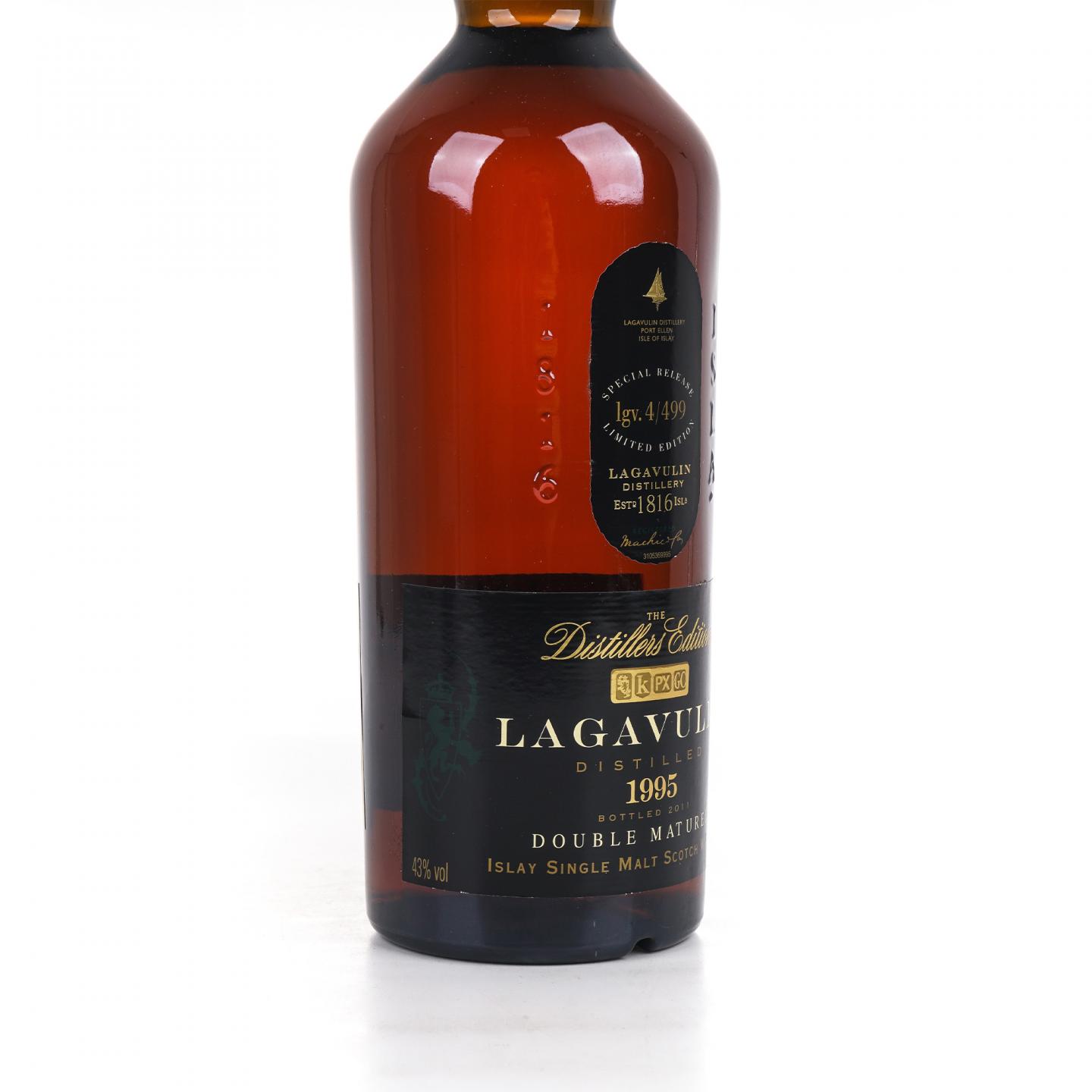 Lagavulin 乐加维林 1995-2011 DE 1升装