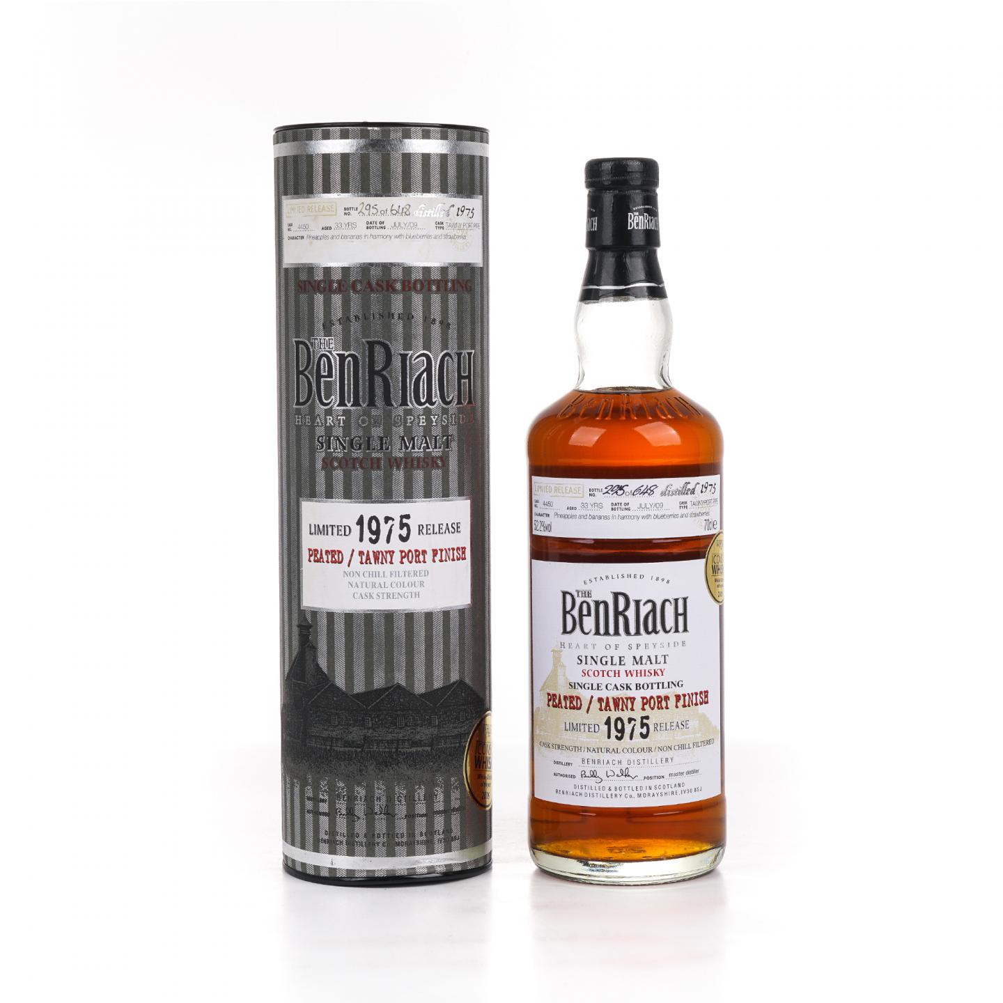 BenRiach 本利亚克 33年 1975-2009 单桶#4450