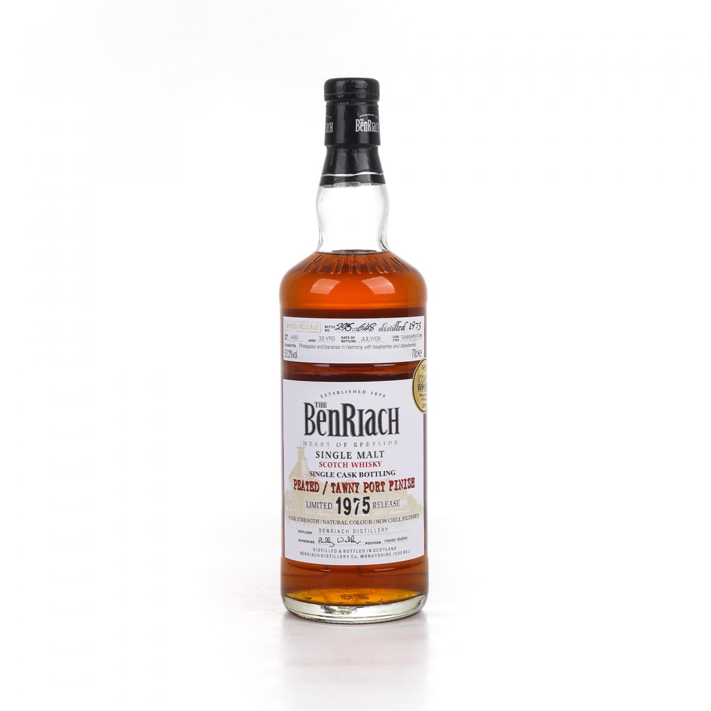 BenRiach 本利亚克 33年 1975-2009 单桶#4450