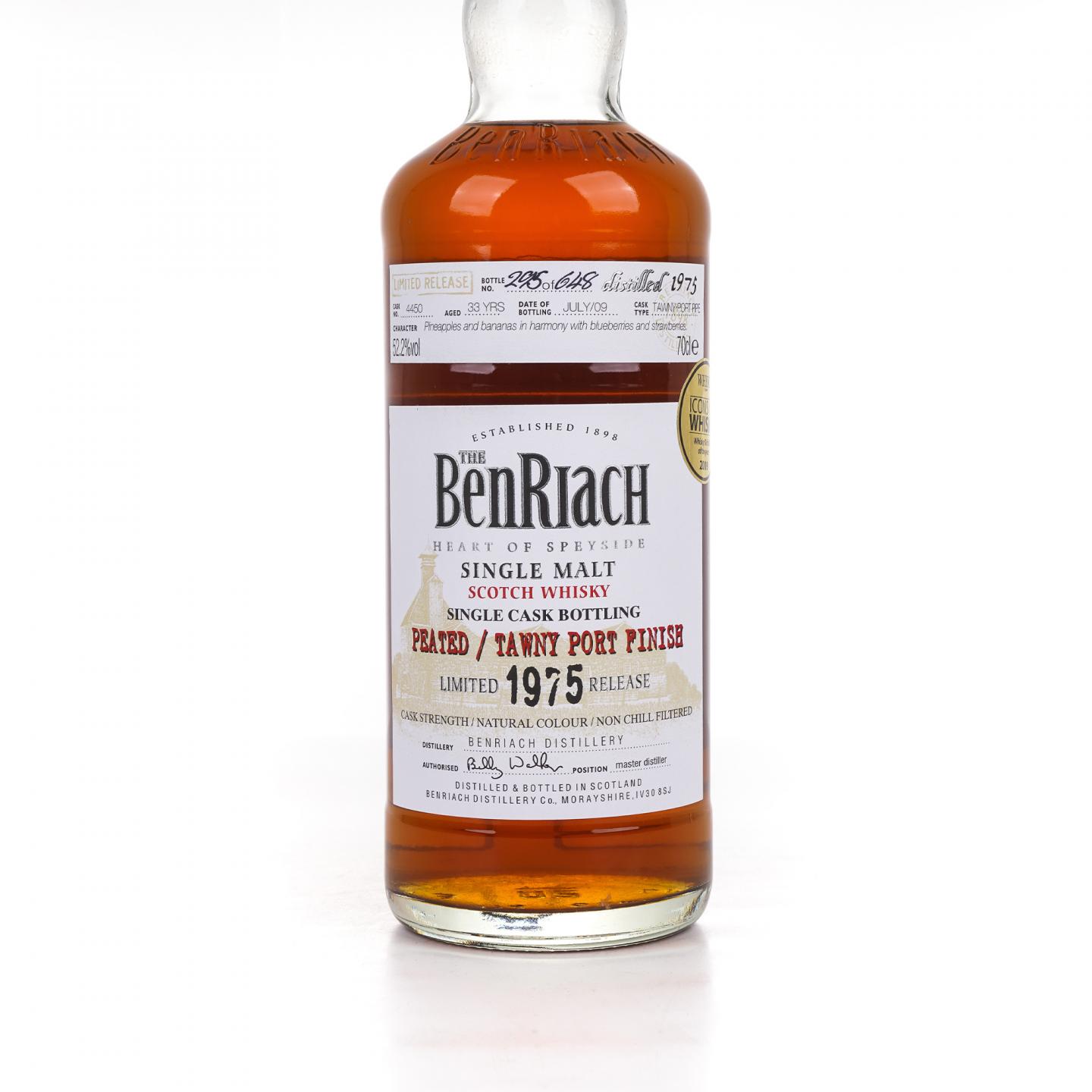 BenRiach 本利亚克 33年 1975-2009 单桶#4450