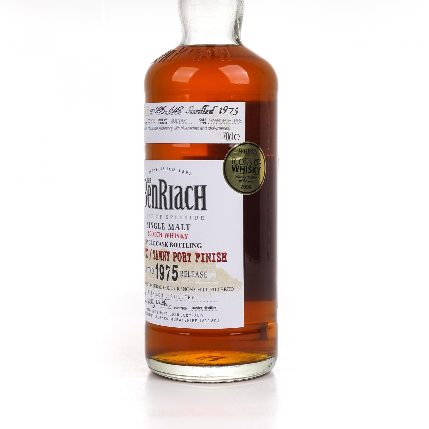 BenRiach 本利亚克 33年 1975-2009 单桶#4450