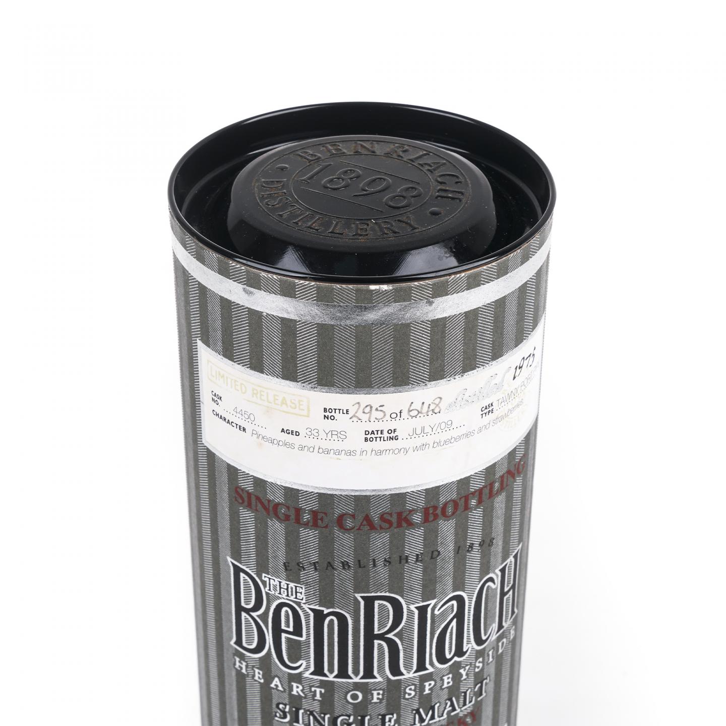 BenRiach 本利亚克 33年 1975-2009 单桶#4450