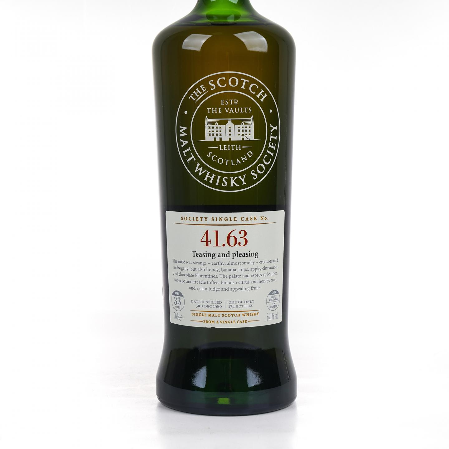 SMWS 41.63 大云 33年 1980