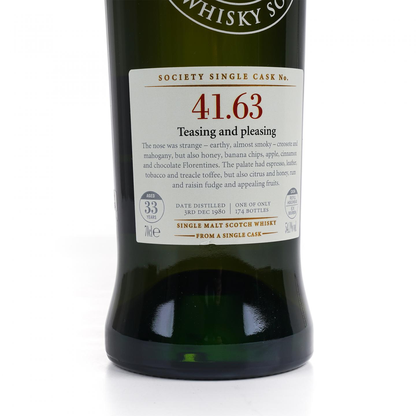 SMWS 41.63 大云 33年 1980