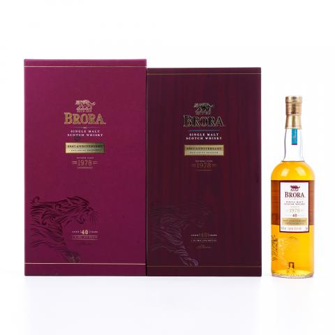 Brora 布朗拉 40年 1978 酒厂200周年纪念