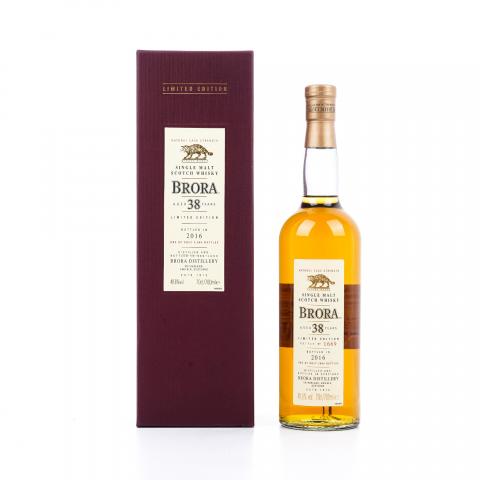 Brora 布朗拉 38年 2016版 SR系列 桶强