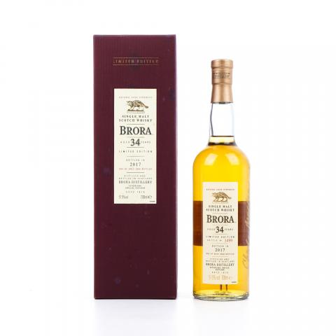 Brora 布朗拉 34年 2017 SR