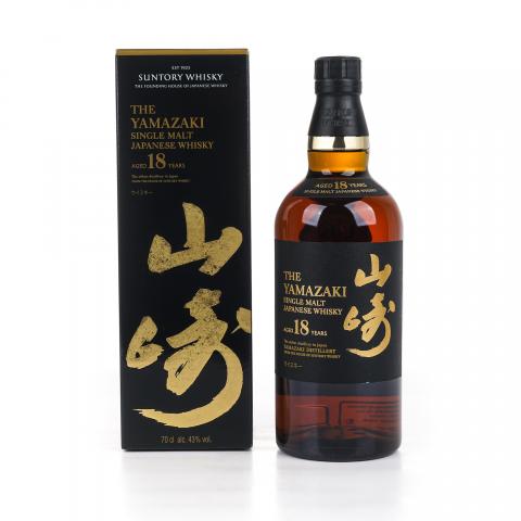 山崎 18年 金字黑标 Single Malt 43%
