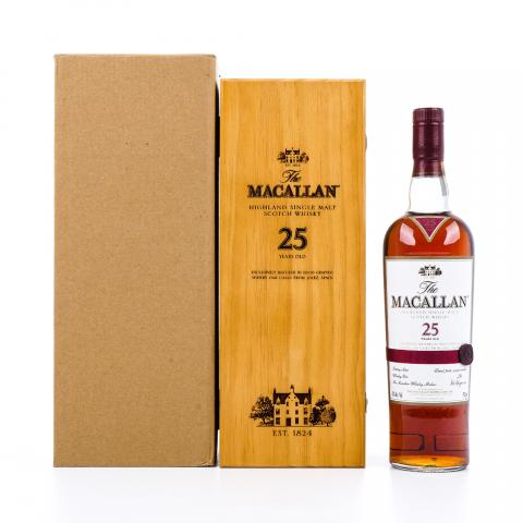Macallan 麦卡伦 25年 雪莉桶 红腰带 750ml