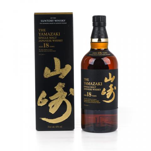 山崎 18年 金字黑标 single malt 43%