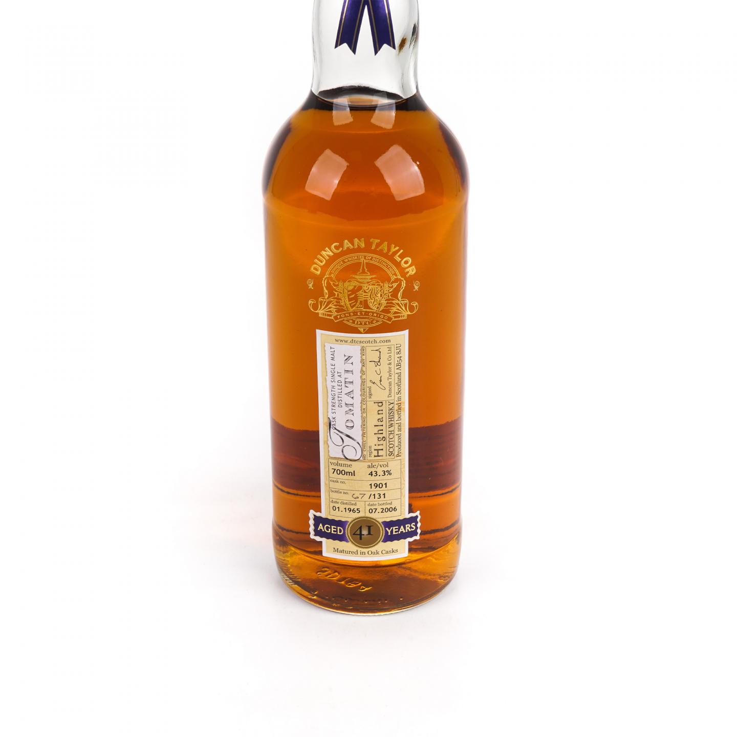 Tomatin 汤马丁 41年 1965-2006 DT