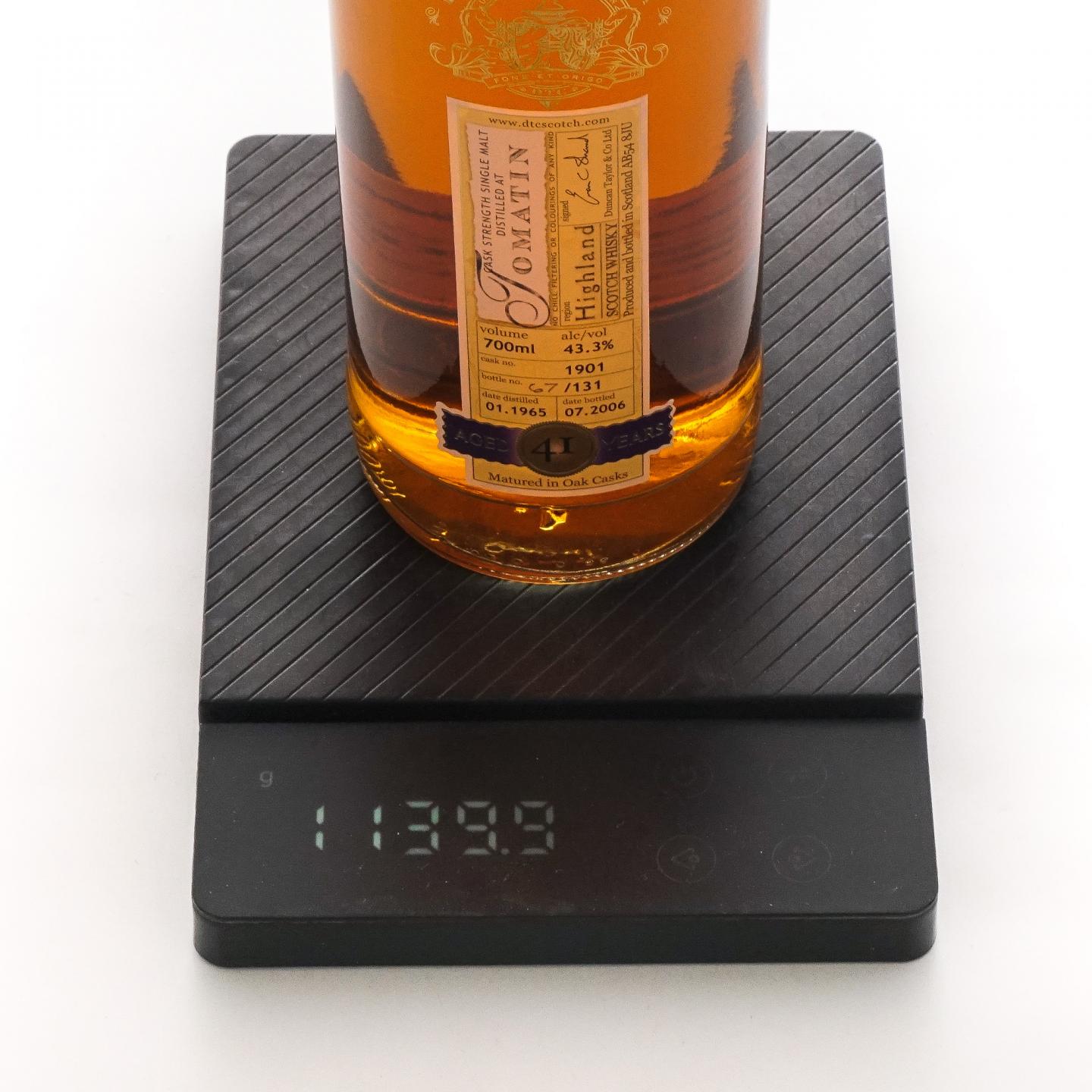 Tomatin 汤马丁 41年 1965-2006 DT