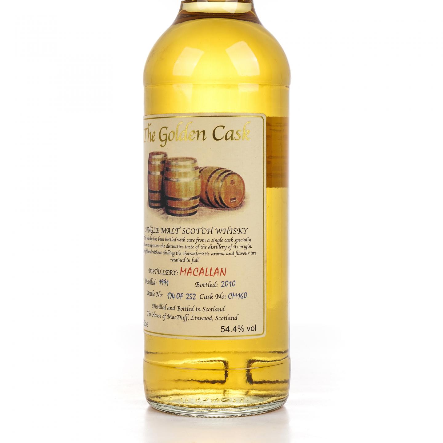 Macallan 麦卡伦 1991-2010 单桶#CM160 HMcD