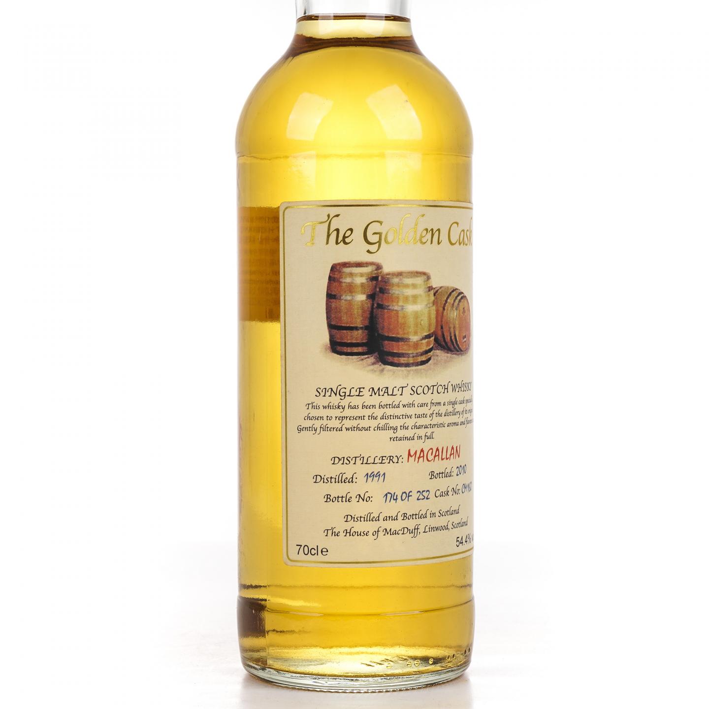 Macallan 麦卡伦 1991-2010 单桶#CM160 HMcD