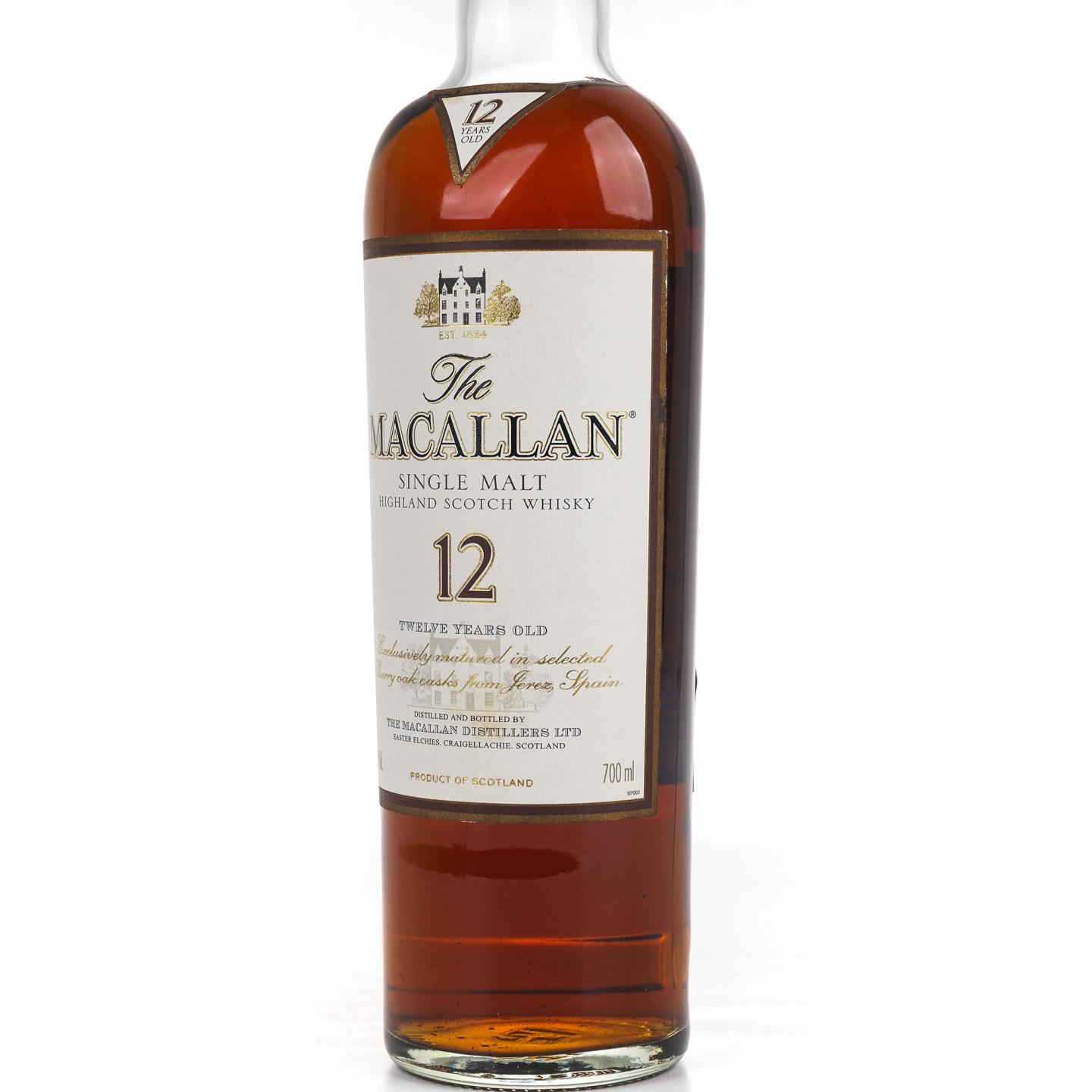 Macallan 麦卡伦 12年 经典系列 雪莉桶 草写版