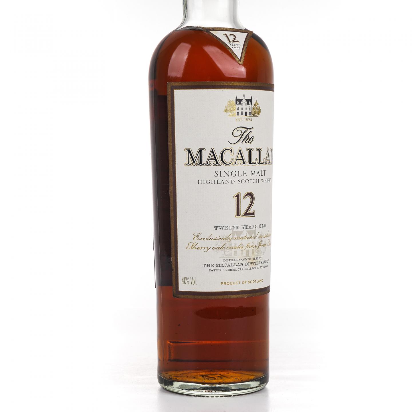 Macallan 麦卡伦 12年 经典系列 雪莉桶 草写版