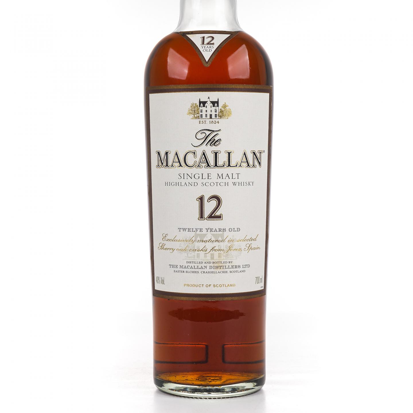 Macallan 麦卡伦 12年 经典系列 雪莉桶 草写版