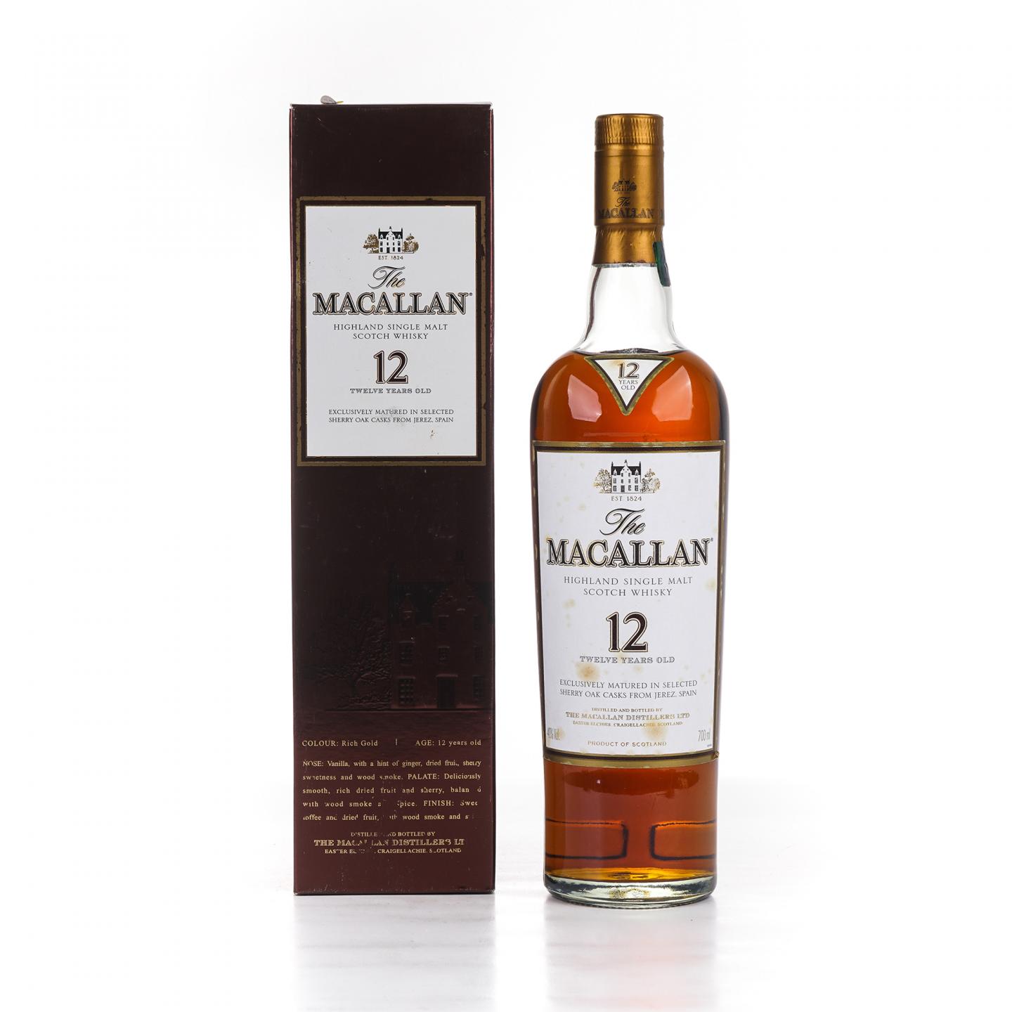 Macallan 麦卡伦 12年 雪莉桶