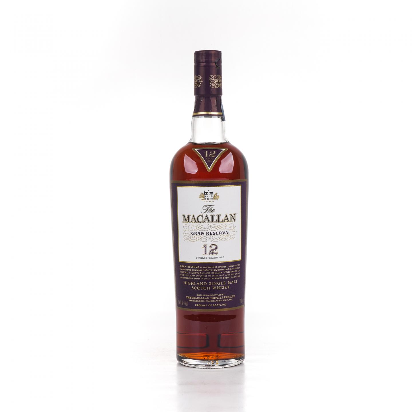 Macallan 麦卡伦 12年 Gran Reserva 紫钻 第四版