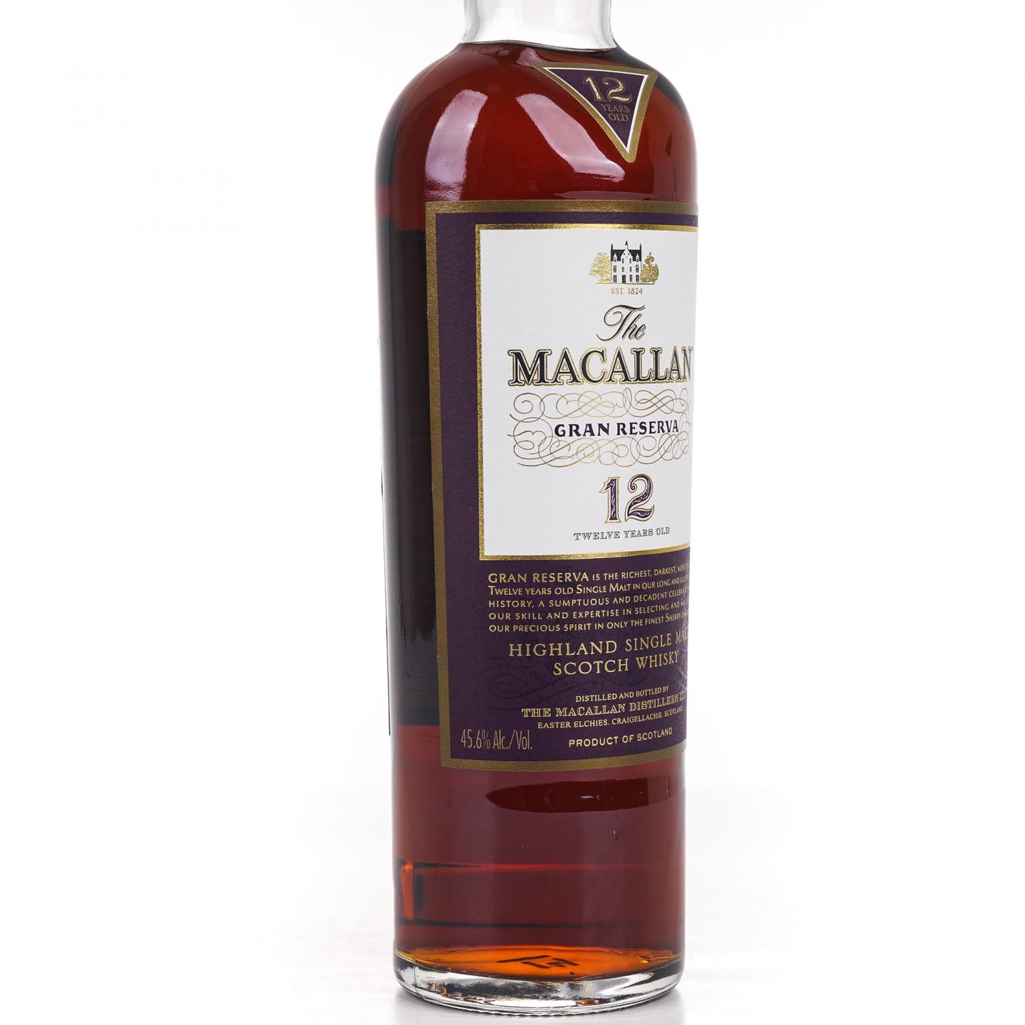 Macallan 麦卡伦 12年 Gran Reserva 紫钻 第四版