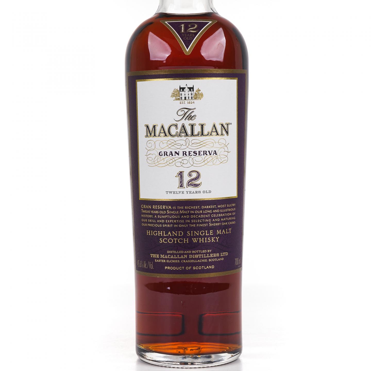 Macallan 麦卡伦 12年 Gran Reserva 紫钻 第四版