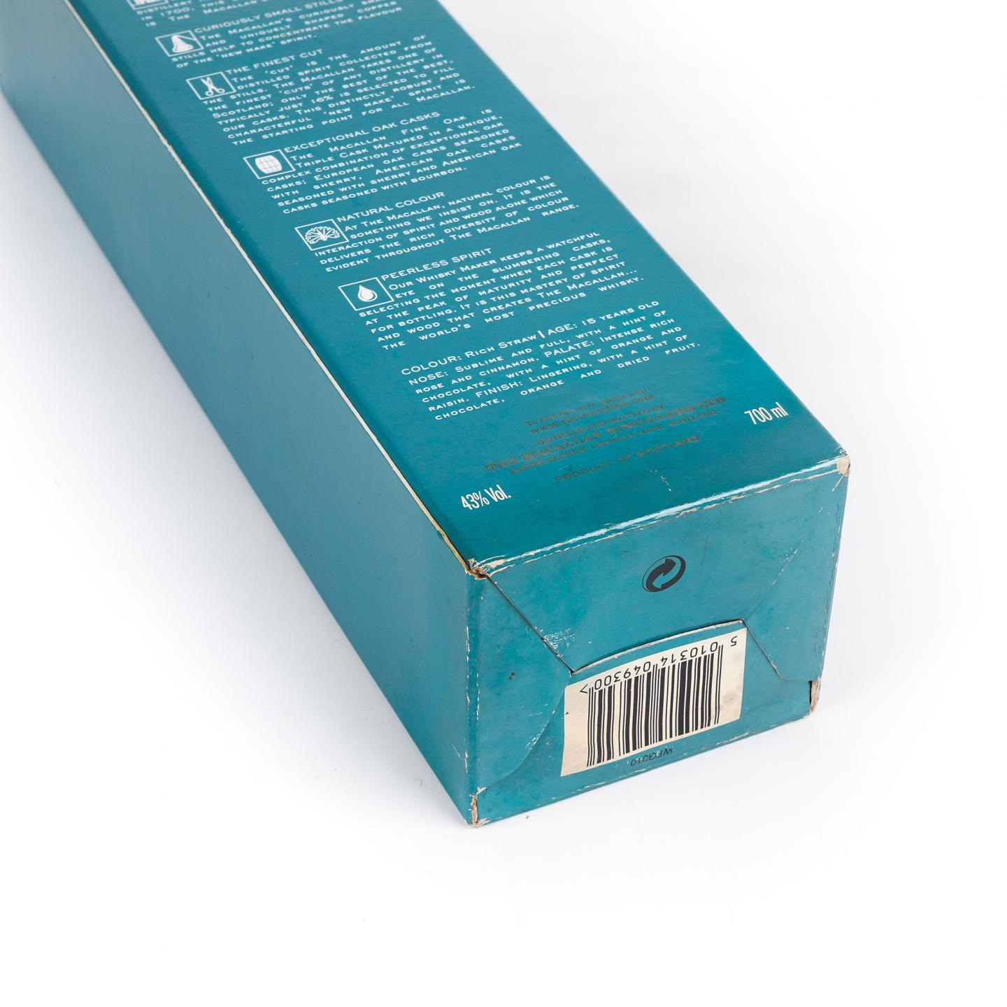 Macallan 麦卡伦 15年 Fine Oak