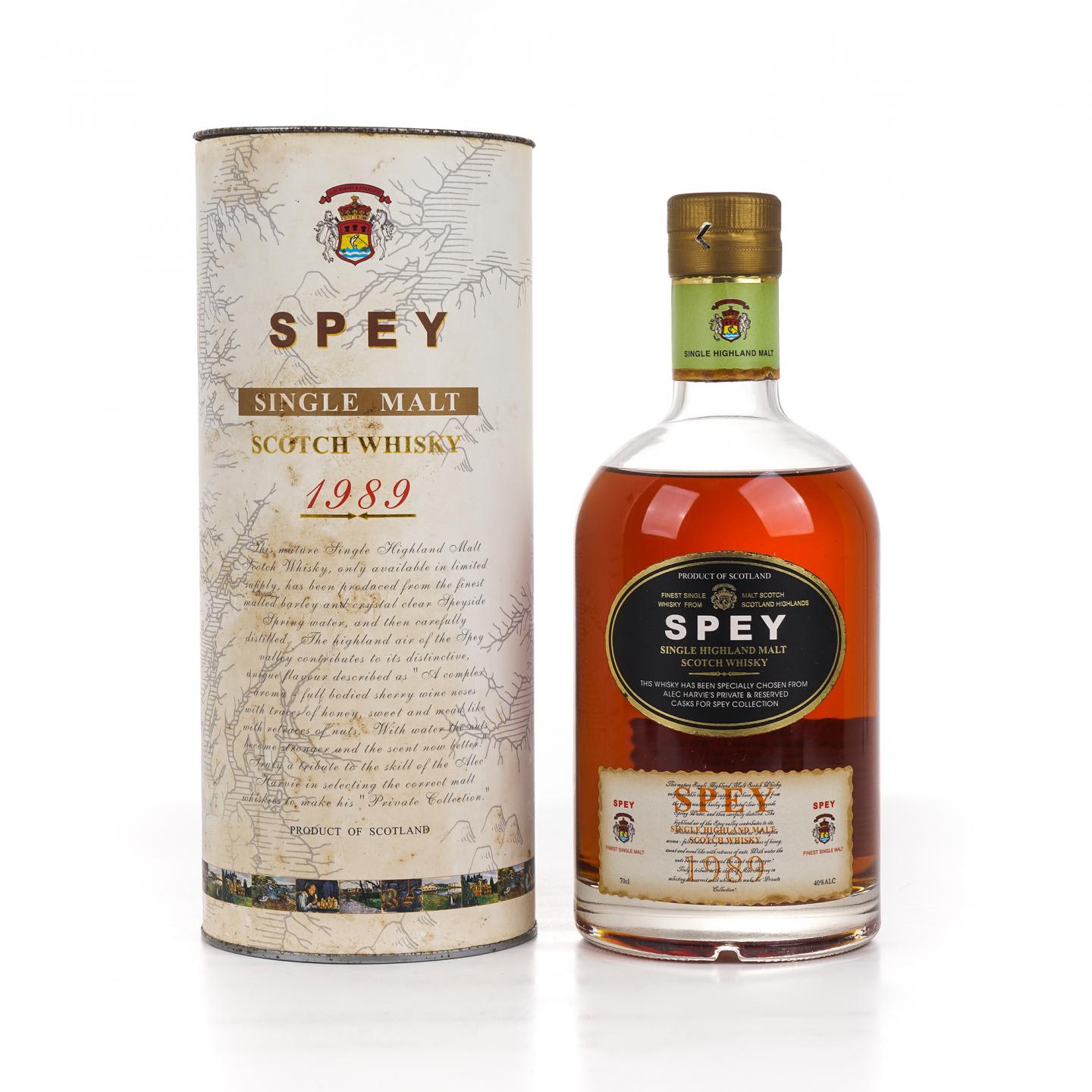 Spey 诗贝 1989 Alec Harvie's私人珍藏
