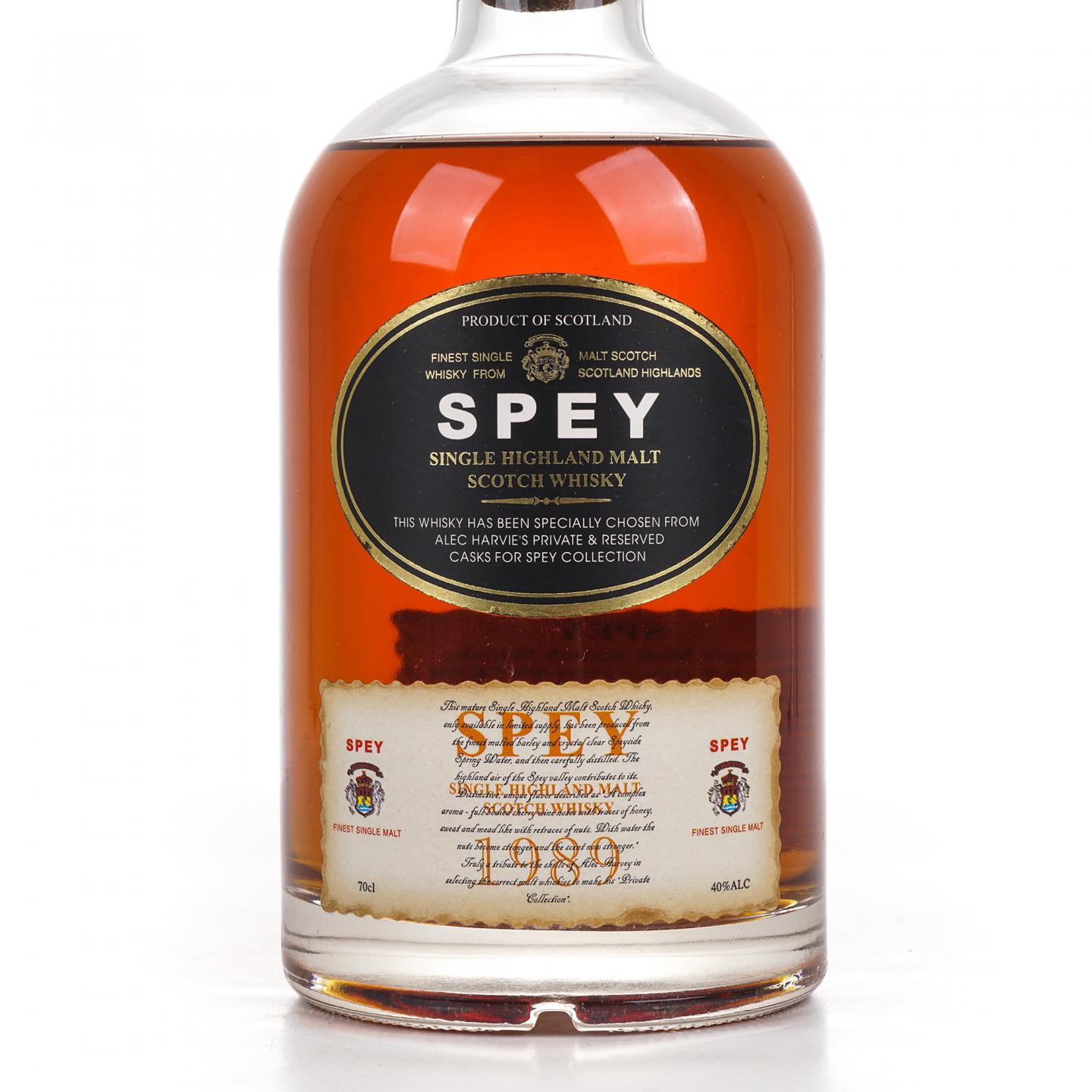 Spey 诗贝 1989 Alec Harvie's私人珍藏
