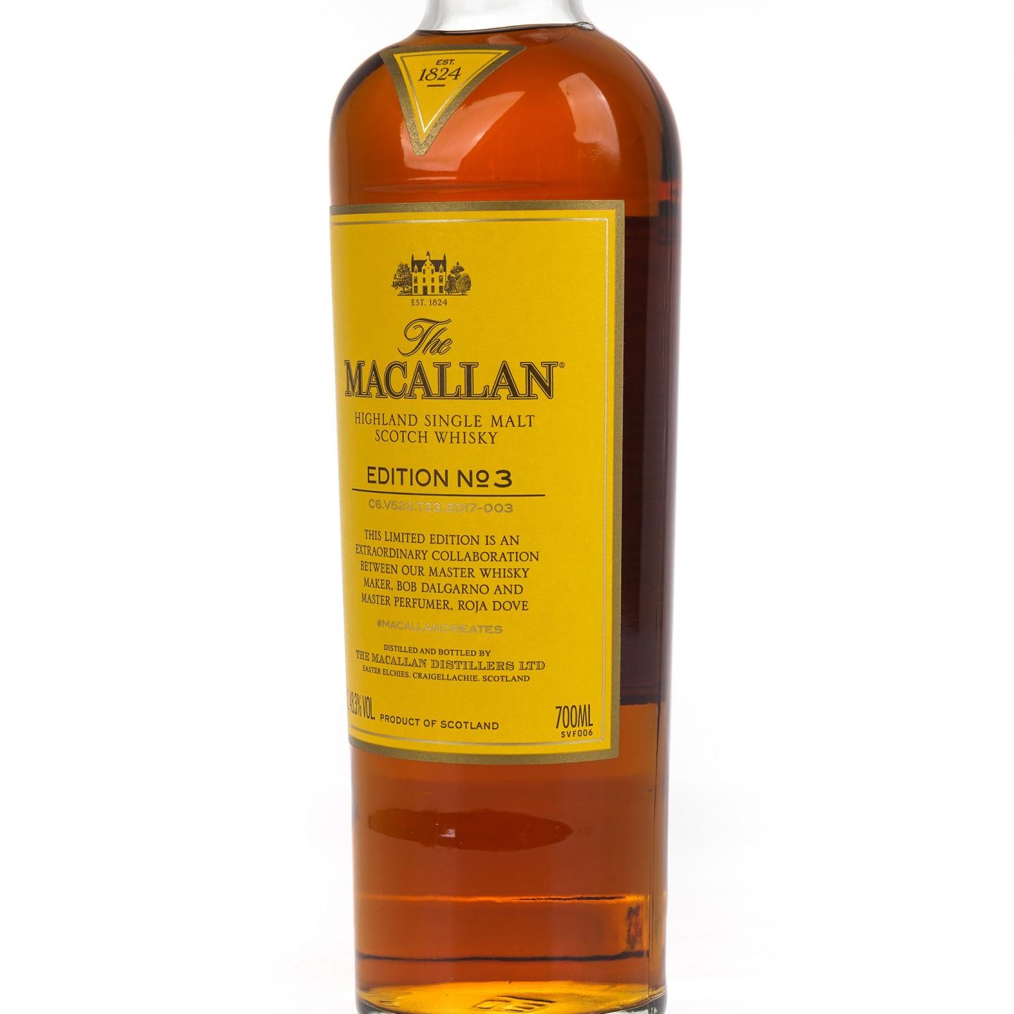 Macallan 麦卡伦 Edition No.3 700ml