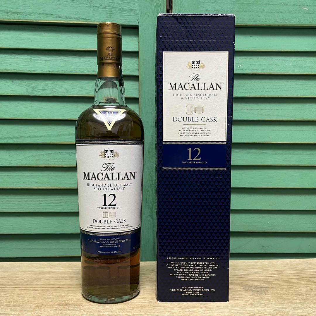 老版 日本版 macallan 麦卡伦12年 双雪梨桶 单一麦芽 威士忌