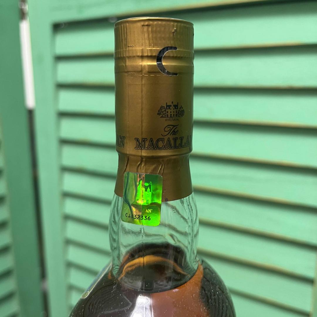 老版 日本版 macallan 麦卡伦12年 双雪梨桶 单一麦芽 威士忌