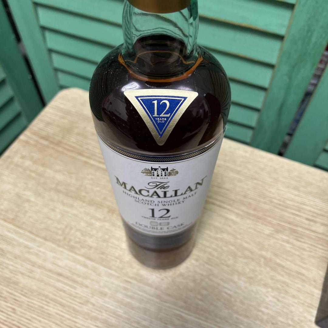 老版 日本版 macallan 麦卡伦12年 双雪梨桶 单一麦芽 威士忌