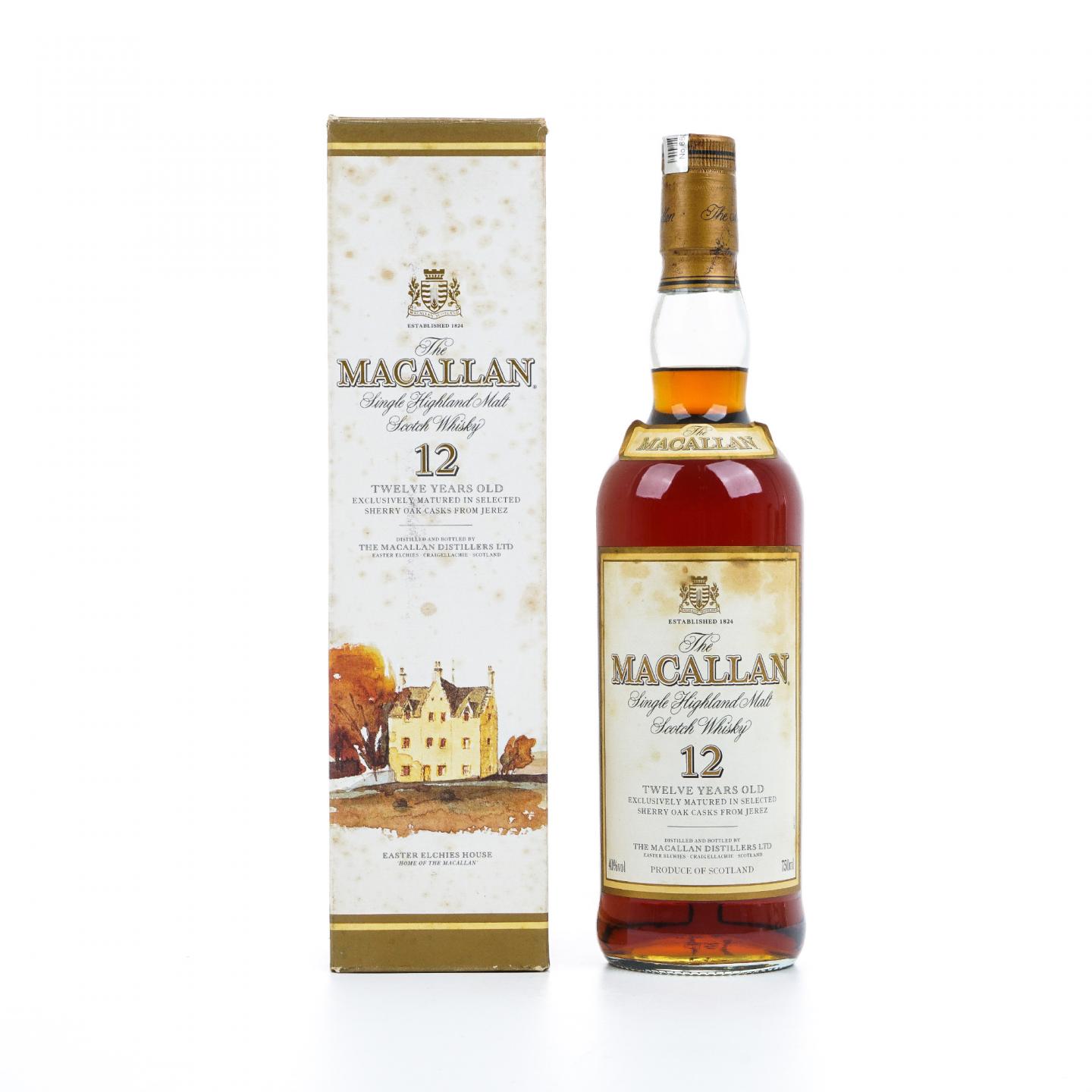 Macallan 麦卡伦 12年 雪莉桶 红庄园 750ml 40%Vol.