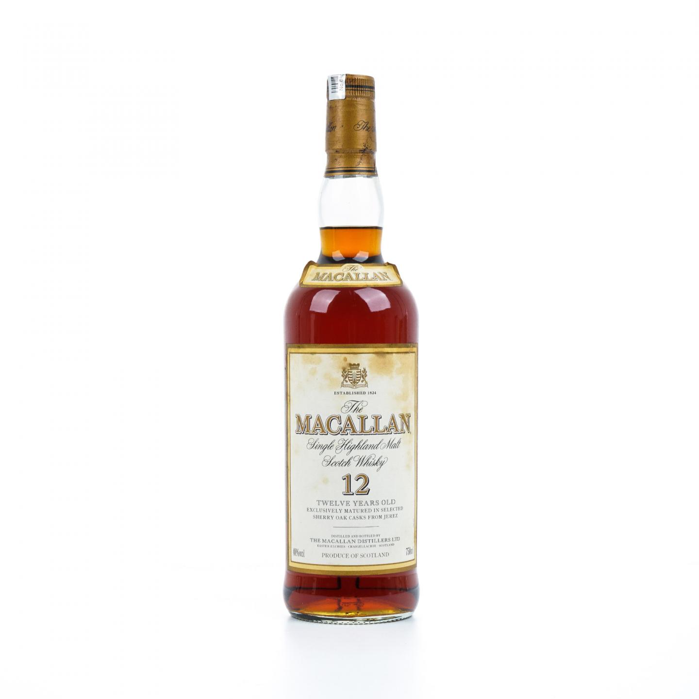 Macallan 麦卡伦 12年 雪莉桶 红庄园 750ml 40%Vol.
